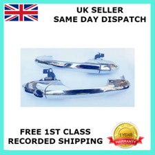 BRAND NEW FOR FIAT 500 1.4 1.3 1.2 0.9 PAIR DRIVERS & PASSENGER DOOR HANDLES UK