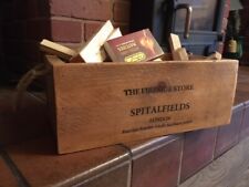  TINDER BOX STORAGE CRATE FIRESIDE KINDLE MATCHES STORE FIREPLACE STOVE HARTH