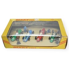 Dinky 201 Racing Cars Gift Set - Includes Four Cars