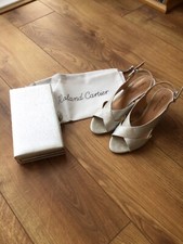 Roland Cartier silver shoes