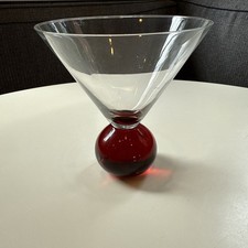 Vintage Red Ball Bottom