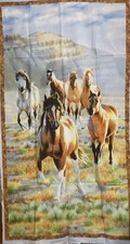 Horse Fabric Panel Pattern 28