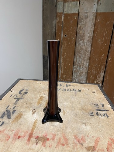Vintage art glass vase - vintage,