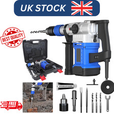 Electric Breaker Jackhammer Concrete Demolition Hammer Jack Drill Tool Set