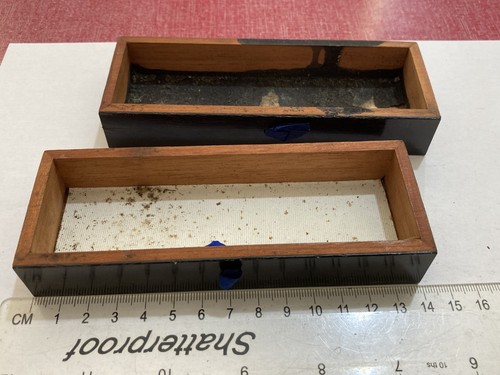 Writing slope secret drawers