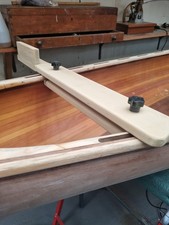 Canoe outboard bracket.For