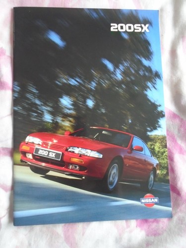 Nissan 200sx brochure sep - nissan, 1994