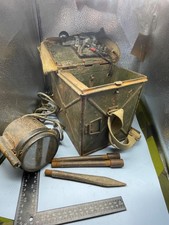 Original WW2 British Army Signalling Lamp in Box with Mono-Pod & Morse Tapper