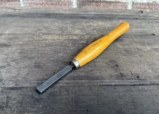 Vintage 1/2” Record Power Square Nose Scraper Woodturning Chisel Old Tool