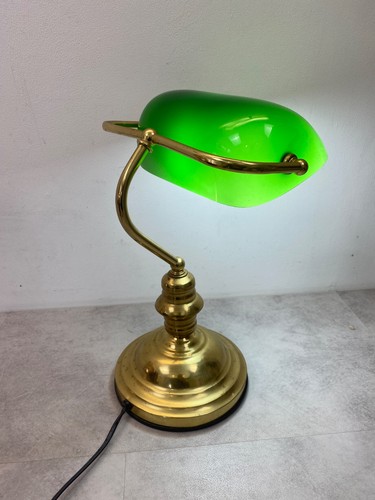 Bankers style desk lamp with - bankers,