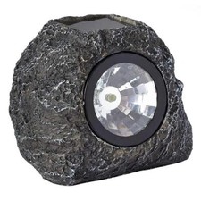 Solar Powered Rock Spotlight