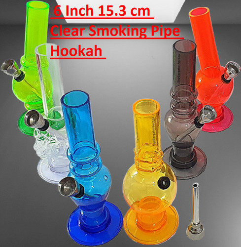 Acrylic waterpipe 15cm - waterpipe,