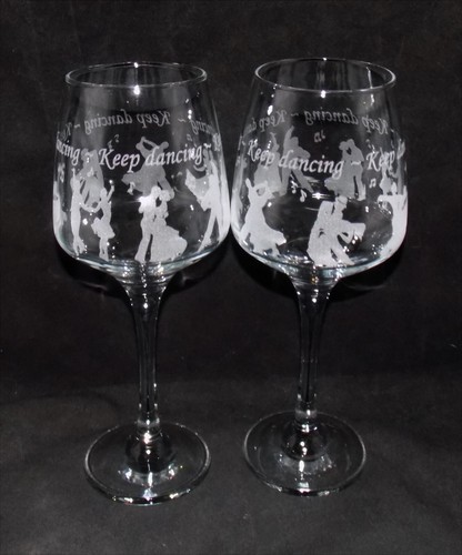 Engraved strictly come - engraved, 'strictly