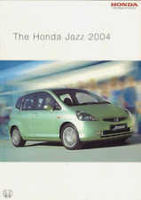 Honda Jazz 2004 UK Market Sales Brochure 1.4 i-DSi S SE Sport