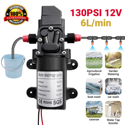 12v water pump - 12v, 130psi