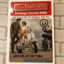 CASA Lambretta Sereis 1 2 3 Parts Book Catalogue 2022
