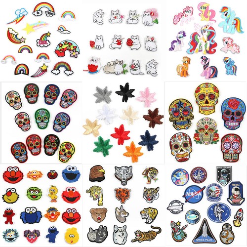 Diy embroidered patches iron - embroidered,