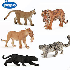 PAPO Wild Animal Kingdom TIGERS LIONS LEOPARDS ETC - Choose for 24 all with Tags