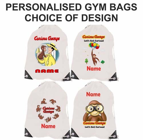 Curious george personalised - george,