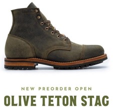 Truman Boots 10D MTO Olive