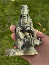 CHINESE BRONZE GUANYIN 18TH CENTURY QING DYNASTY BUDDHA