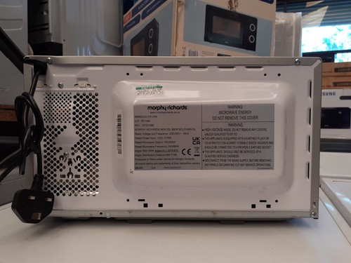 Morphy richards microwave - richards,