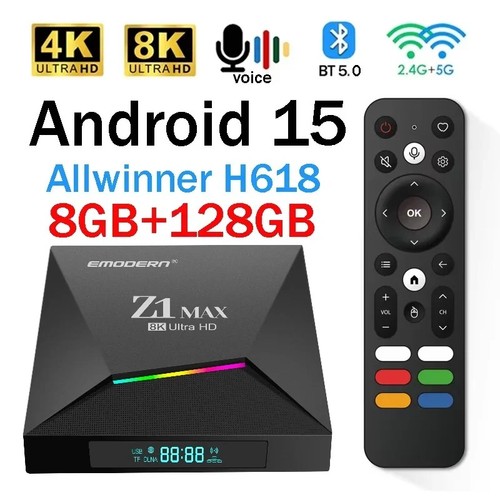 Max box android 15 iptv - z1,