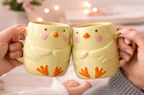 Easter animals mug - -,