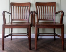 Pair of Johnson Chair Co. USA