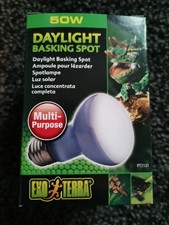 Reptile Daylight Basking Spot Bulb EXO TERRA Vivarium Stimulating Heat UVA Lamp