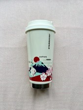 Starbucks Japan Stainless Steel Tumbler - Mt Fuji/Spring You Are Here Series