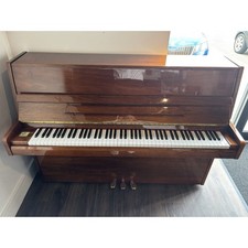 Second Hand Samick JS-042 Upright Piano Polished Mahogany
