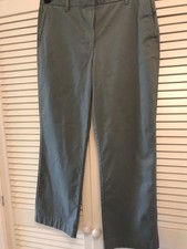 Ladies M  & S dark sage Chinos 14S, NWOT
