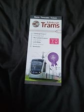 Edinburgh Trams Timetable Dated April 2025
