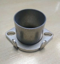 Stainless steel exhaust flange - stainless,