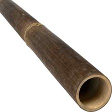 Short Lengths - Dark Java Bamboo Pole 6-8cm Diameter - Home Garden