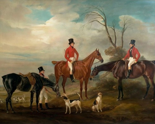 Fox hunt english - fox, hats