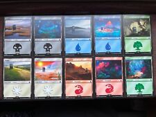 10x FULL ART TARDIS LAND - Full set - DOCTOR WHO - MTG - Magic the Gathering