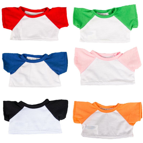 White shirt with coloured - t-shirt,