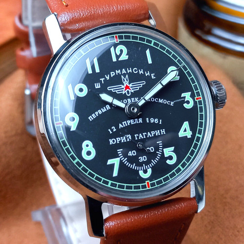 Vintage pobeda watch yuri - vintage,