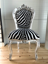 Chair French Louis Style Zebra