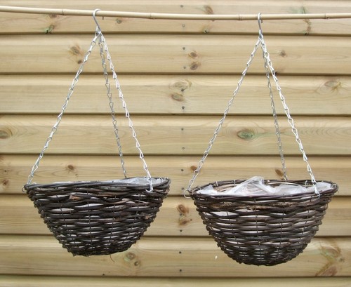 Inch round wicker - x, 12