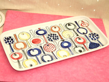 RORSTRAND, SWEDEN, POMONA DESIGN, TRAY, PLATE, MARIANNA WESTMAN, HAND PAINTED