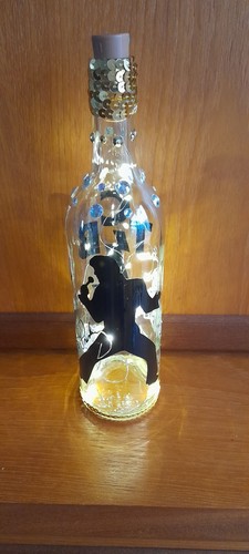 Elvis bottle lamp - elvis,