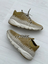 Nike Air Footscape Woven Chukka Flat Gold Wheat Size 12