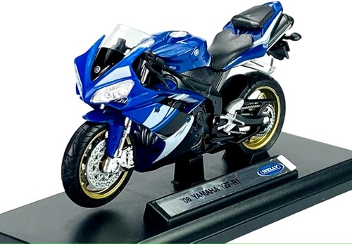 Welly blue 2008 yamaha - welly,