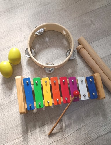 Kids wooden music percussion - kids,
