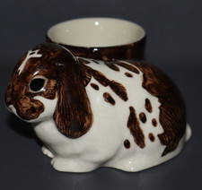 QUAIL CERAMICS BROWN & WHITE