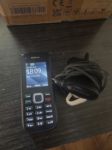 Nokia mobile phone - nokia, black