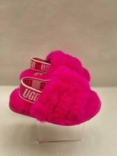 Ugg kids fluffy slipper with - kids,